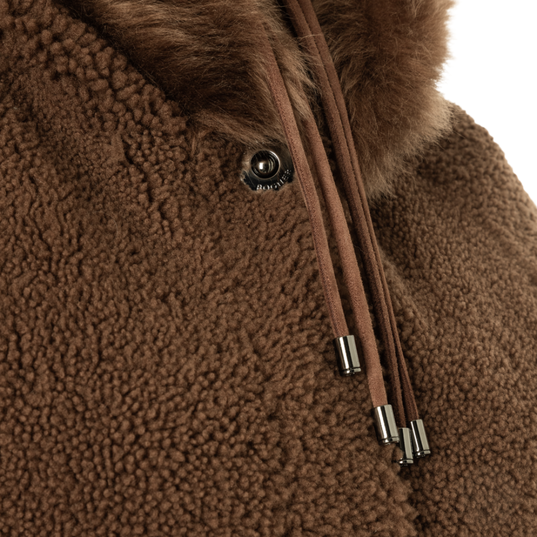 Giulia Vest in Brown