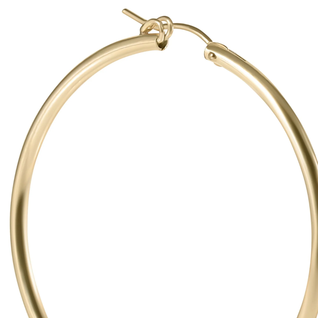 Round Gold 2" Hoop