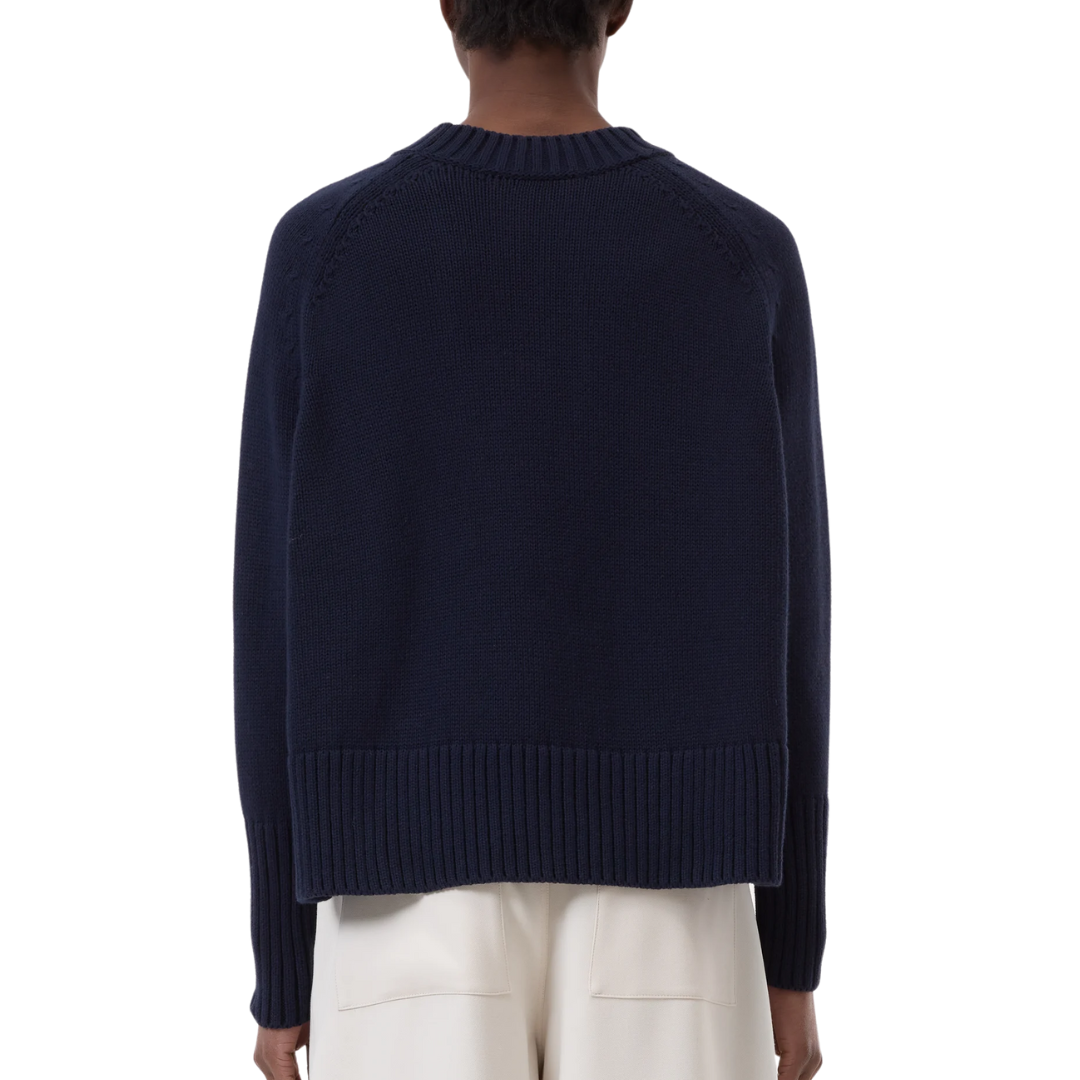 Knitted Jumper in Dark Night