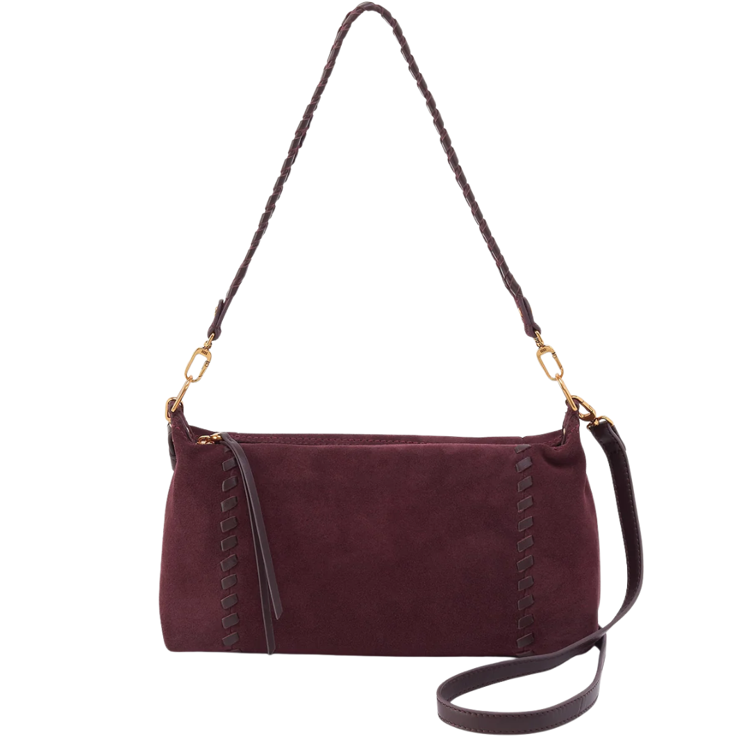 Darcy Shoulder Bag in Dark Cherry