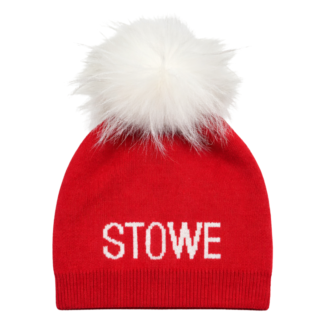 Stowe Pom Hat in Red