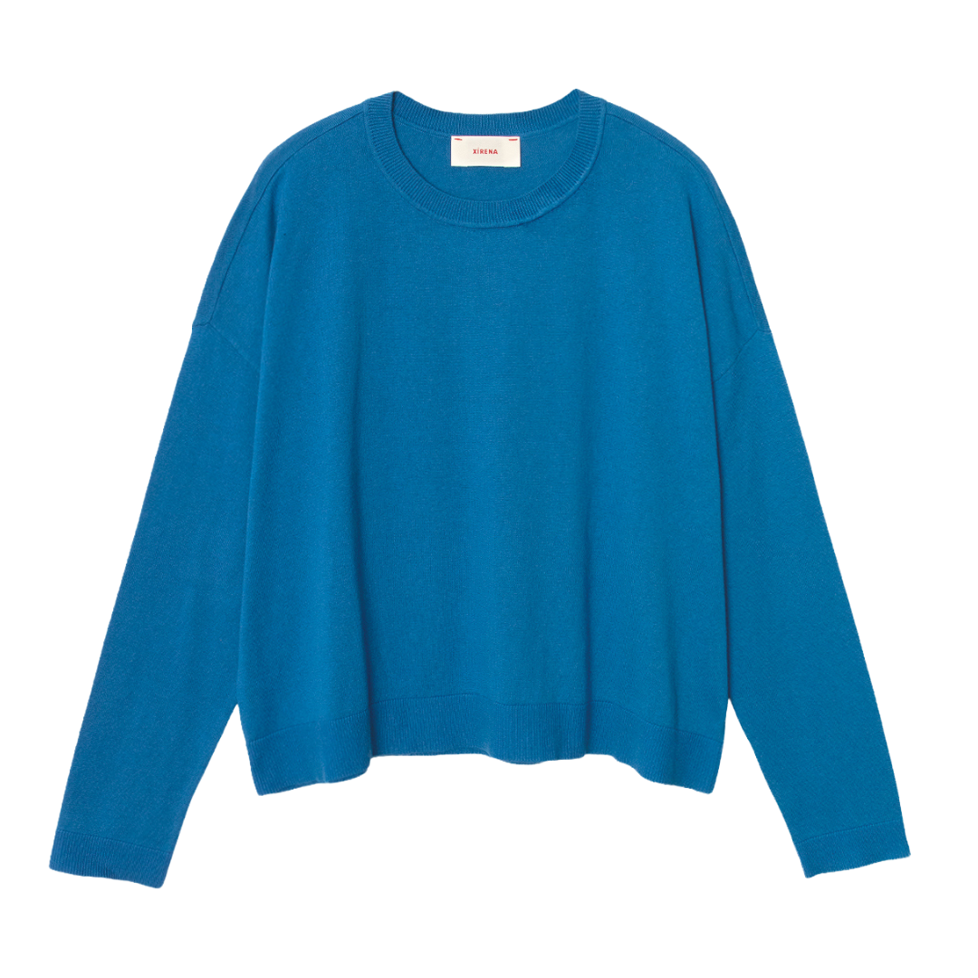 Sparrow Sweater in Voyage Blue