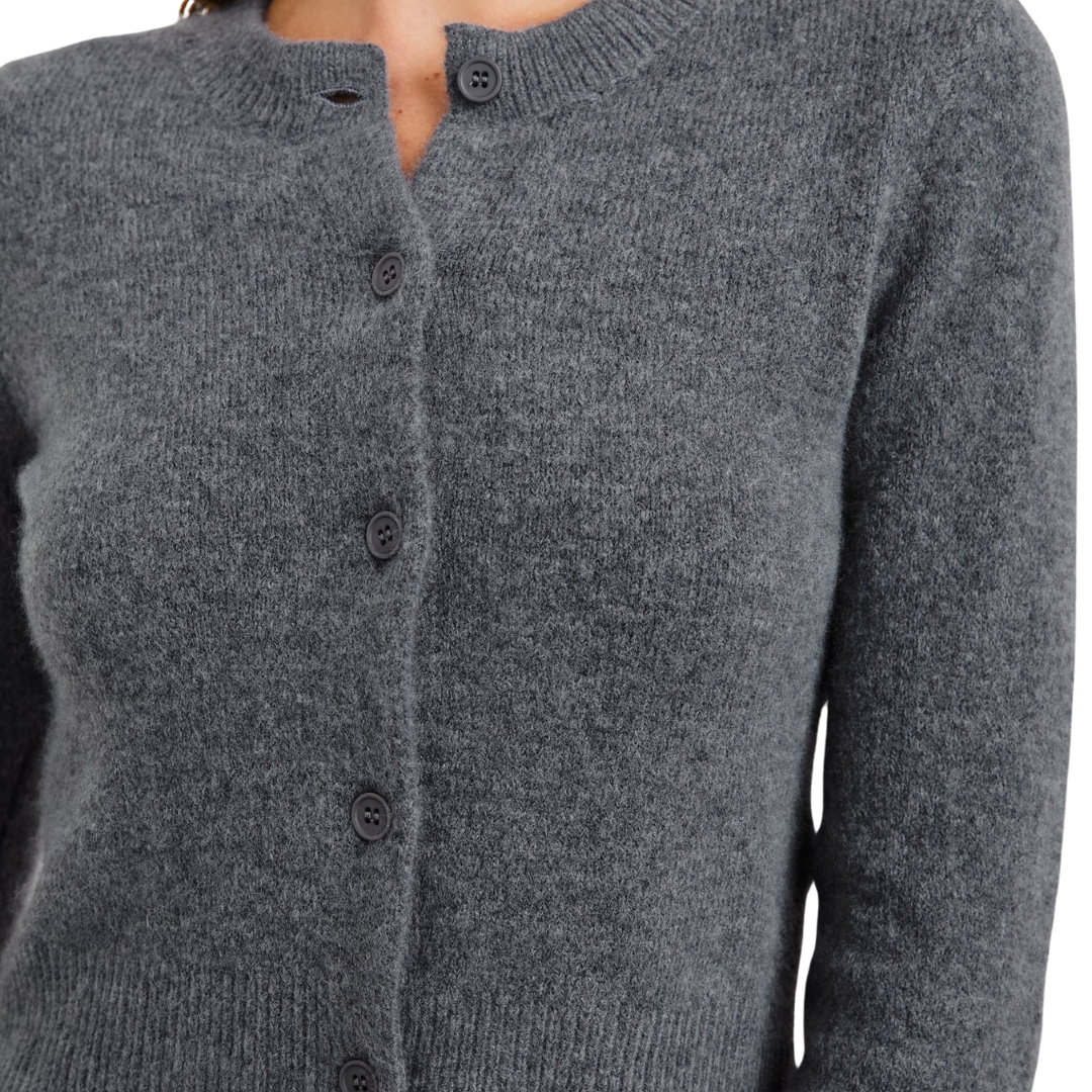 Matilda Cardigan in Charcoal