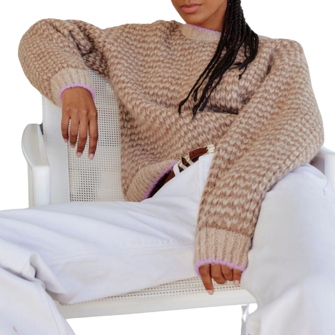 Mabel Sweater in Cafe Au Lait