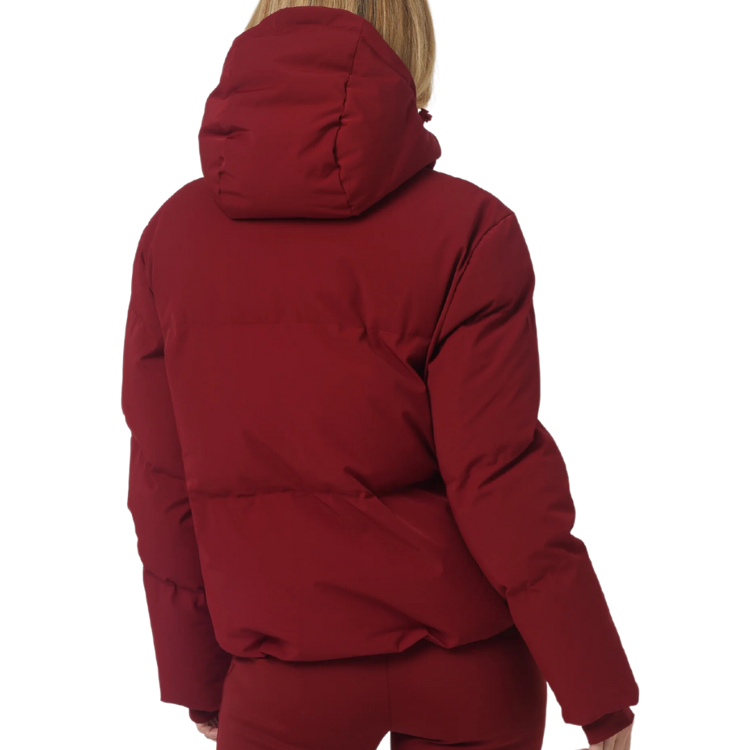 Poppy Ski Jacket in Ruby