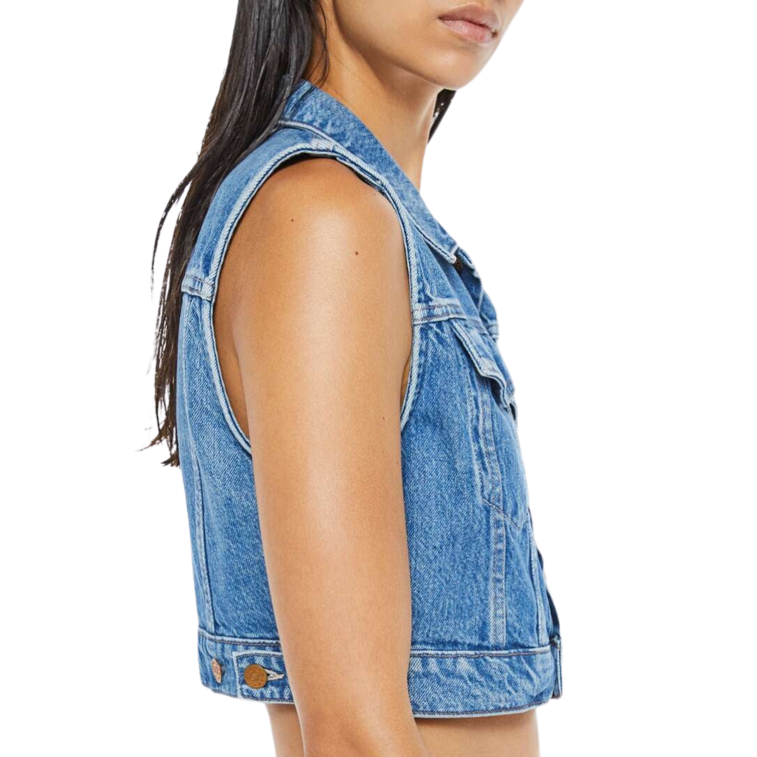 The Chiclet Vest in Dine N' Dash