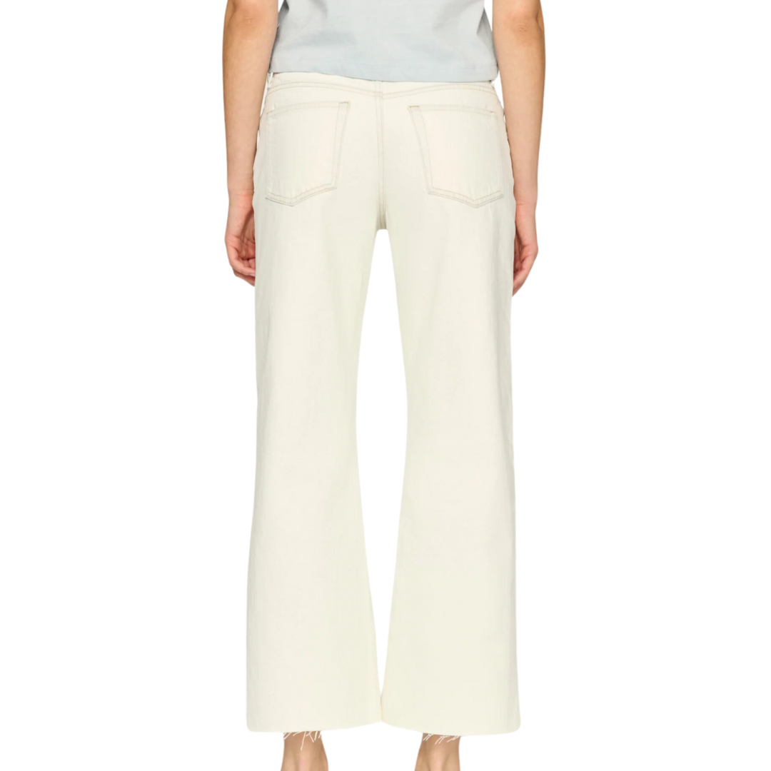 Drue Straight Low Rise 27" Jeans in Vapor