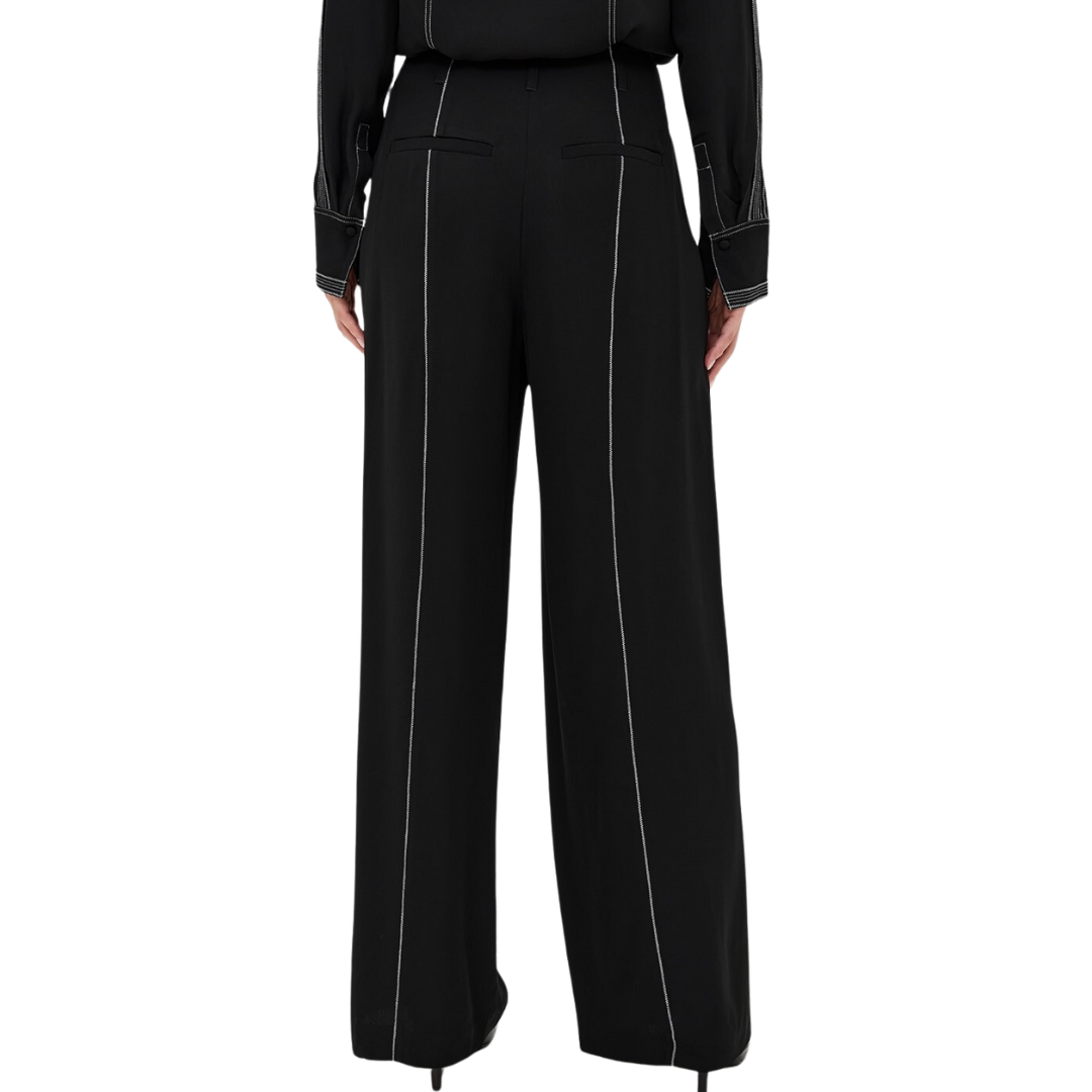 Delvine Pant in Noir