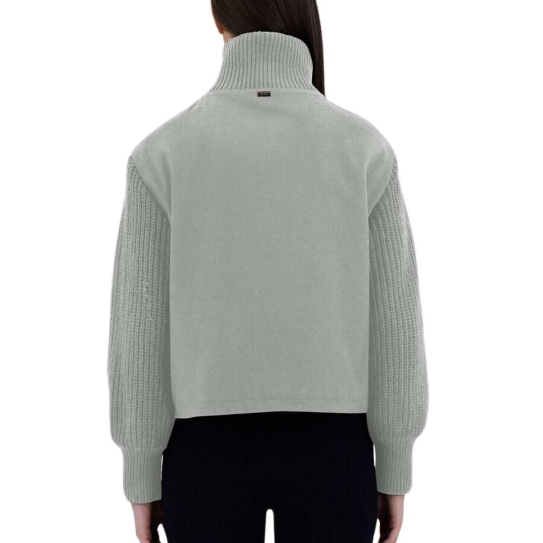 Bomber Jacket in Cashmere Grey