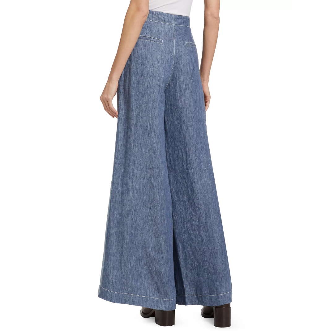 Demie Pant in Medium Indigo