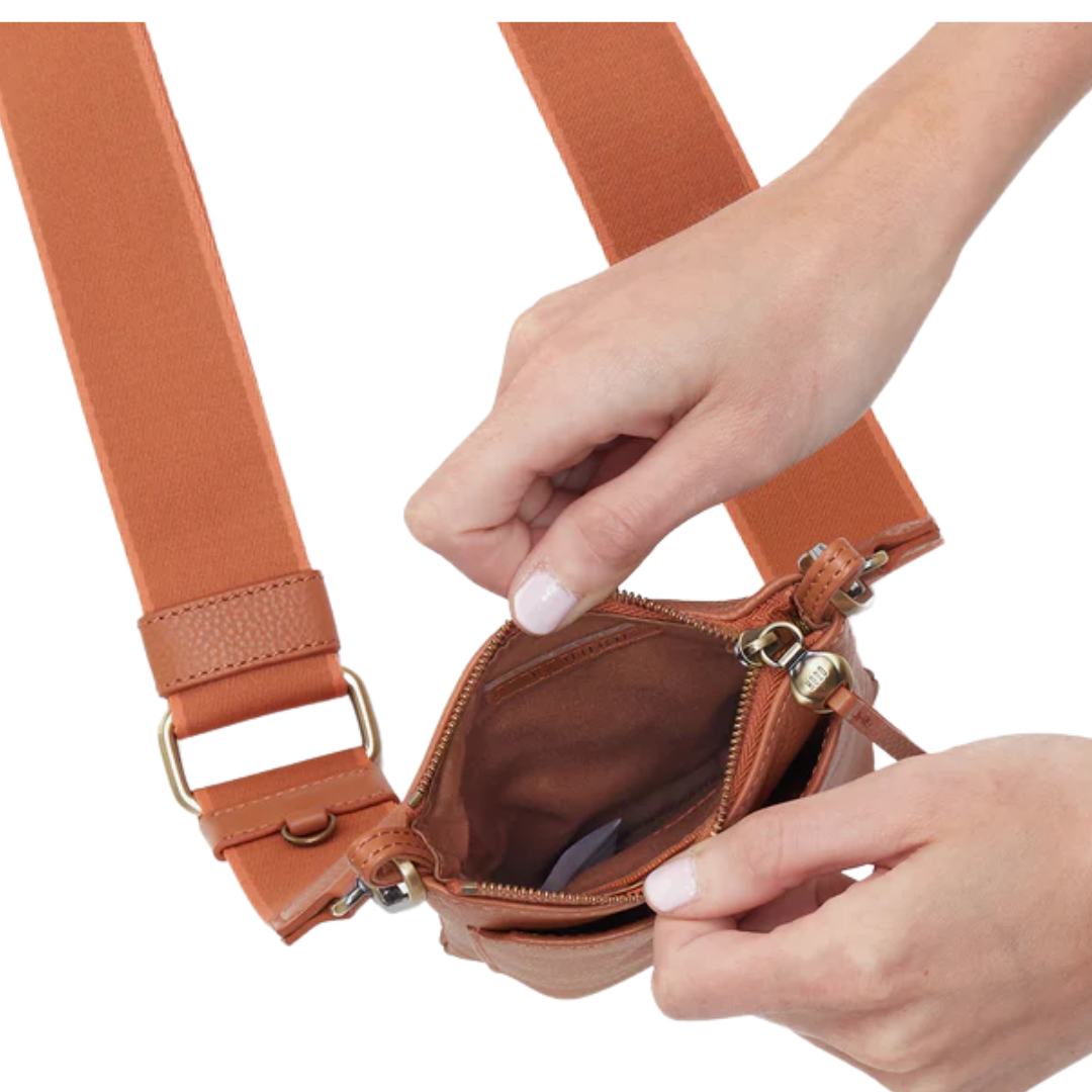 Cass Phone Crossbody in All Butterscotch