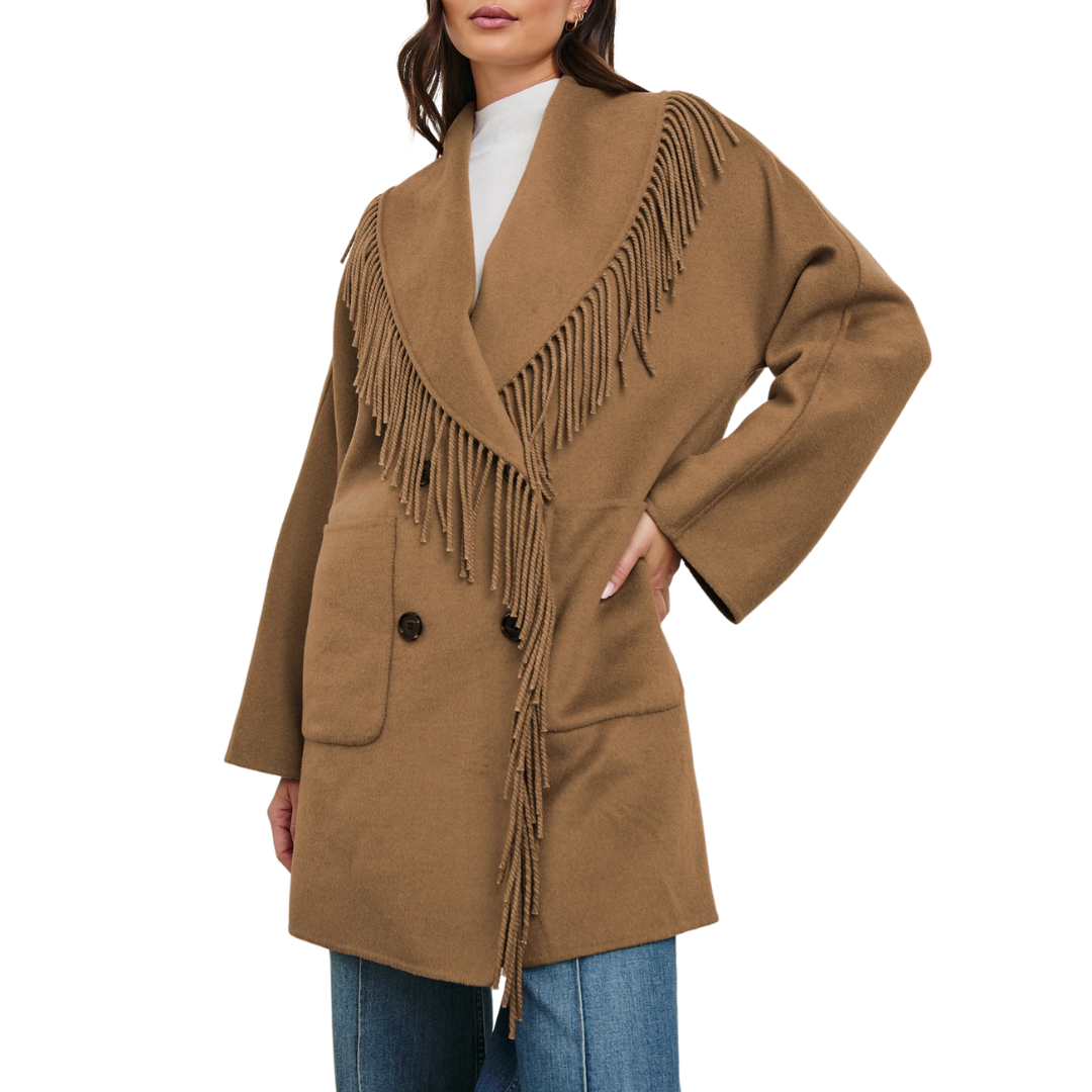 Hugo Coat in Camel