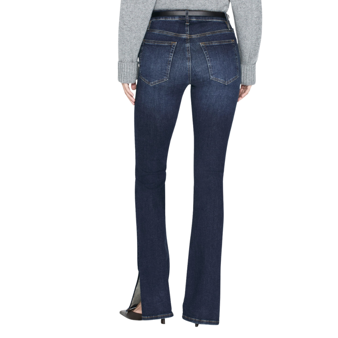 Le Mini Boot Outseam Slit in Moonflower