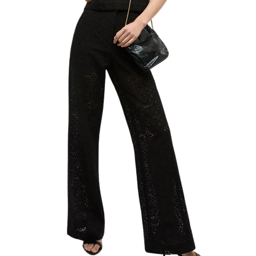 Tonelli Lace Pant in Black