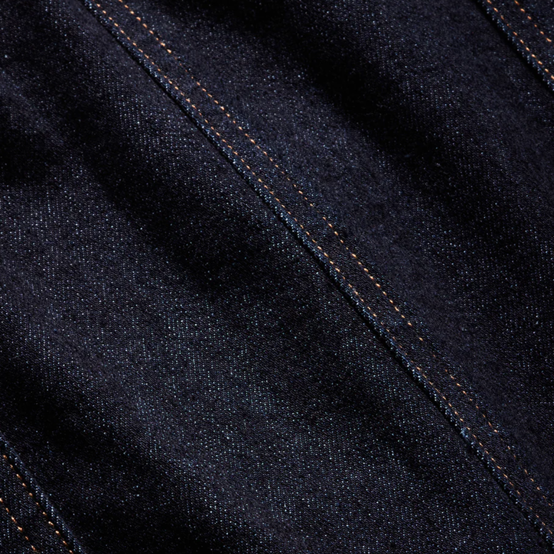 Fiona Maxi Denim Skirt in Washed Oxford