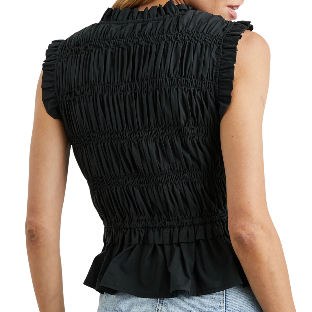 Martine Top in Black