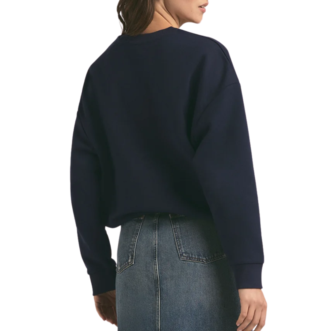 The Collegiate Sweatshirt in Navy