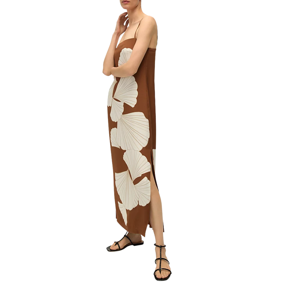 Petra Dress in Whisky Multi