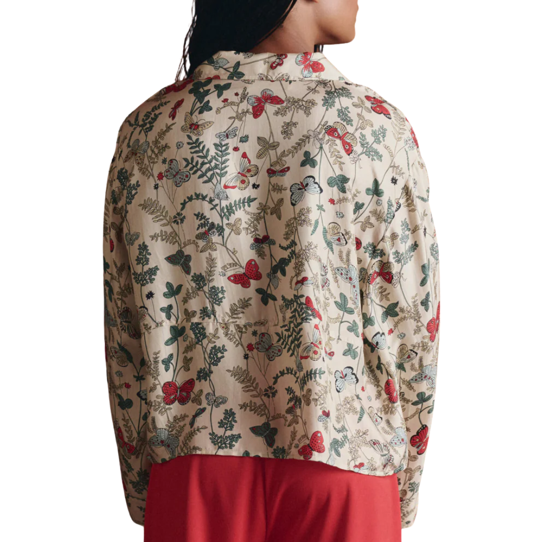 The Meadow Henley Top in Floating Butterfly