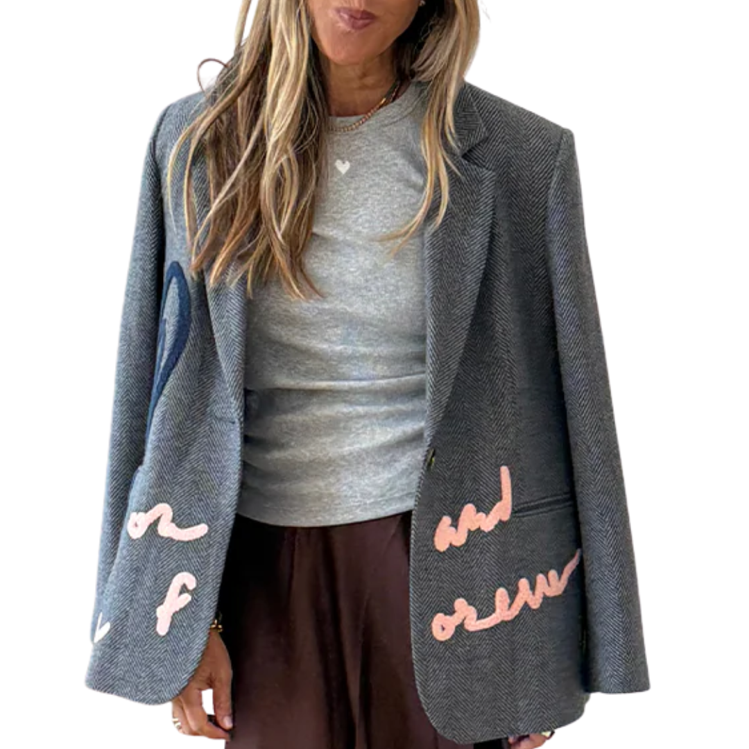 Workday On and On Forever Blazer in Steel Blue