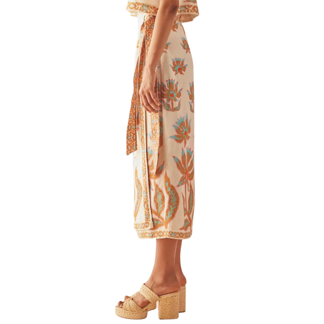 Sammi Skirt in Adya Guava