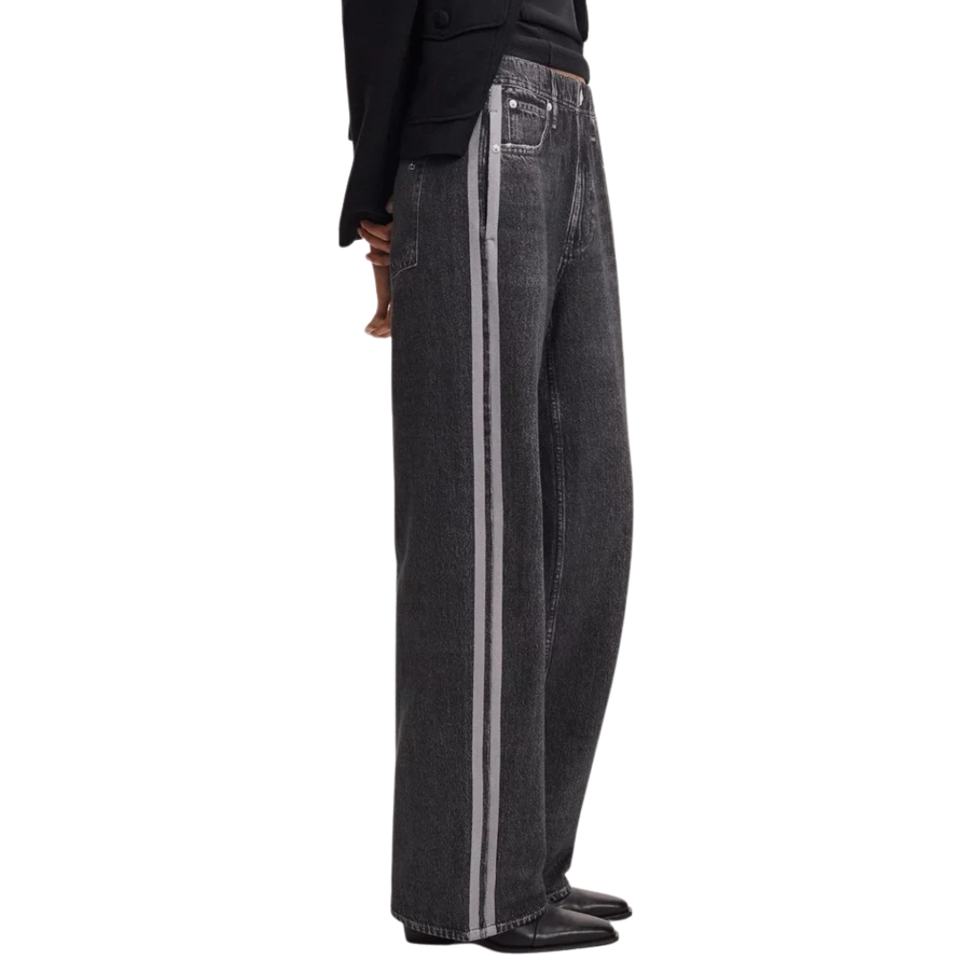 Miramar Sport Stripe Track Pant in Barren