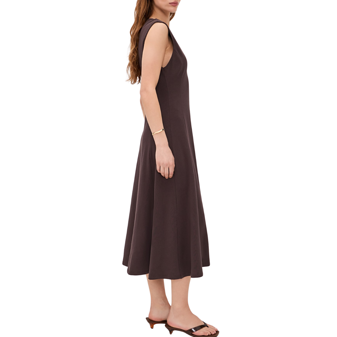The Studio Dress in Mocha