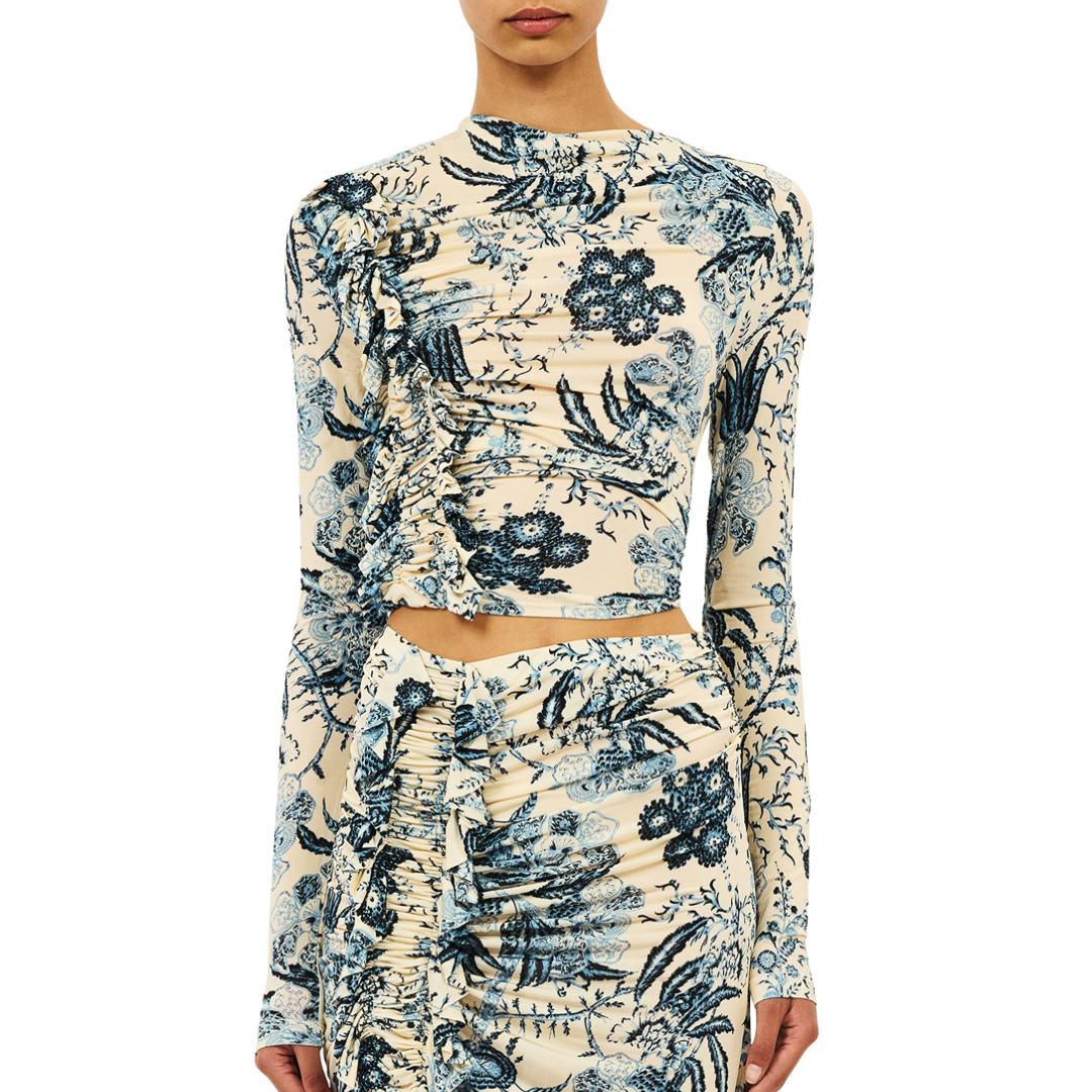 Angelina Long Sleeve Top in Bali
