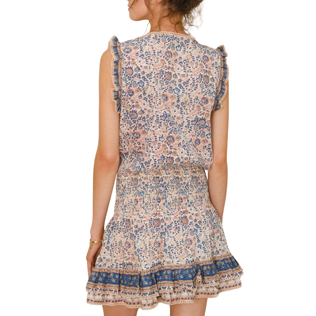 Cass Sundress in Navy