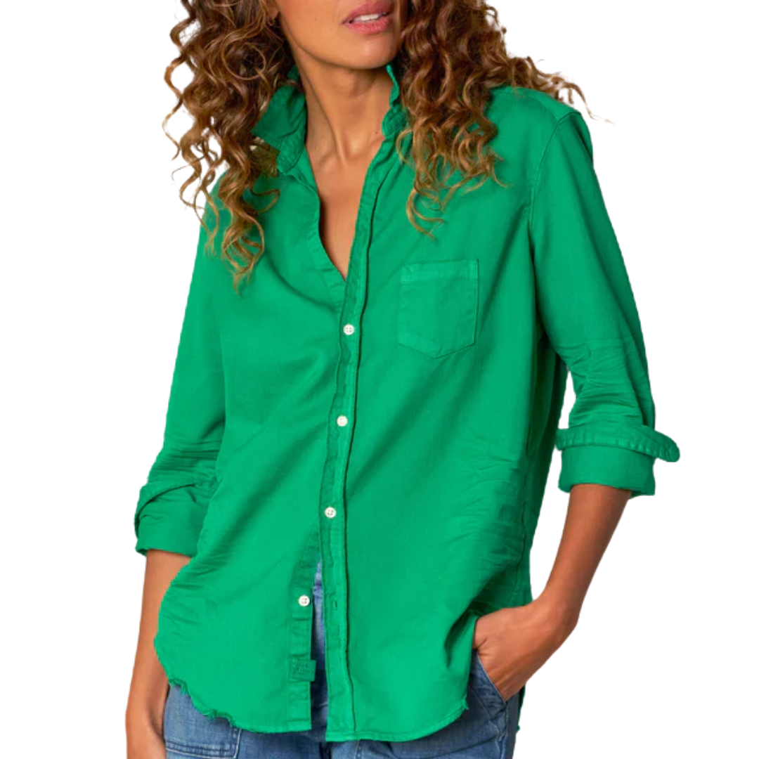 Eileen in Kelly Green Denim