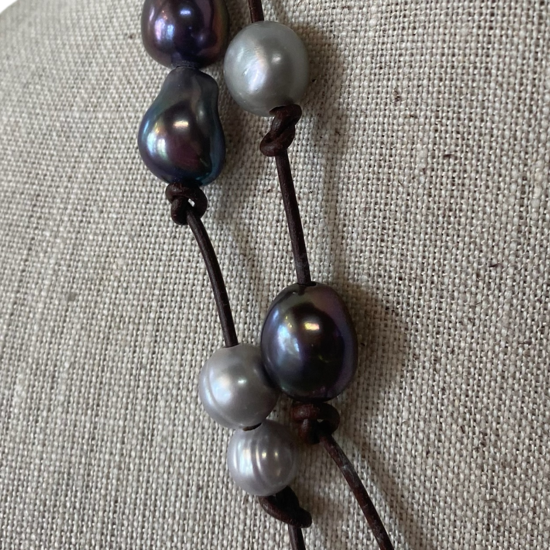 Nicola Long in Chocolate/Grey