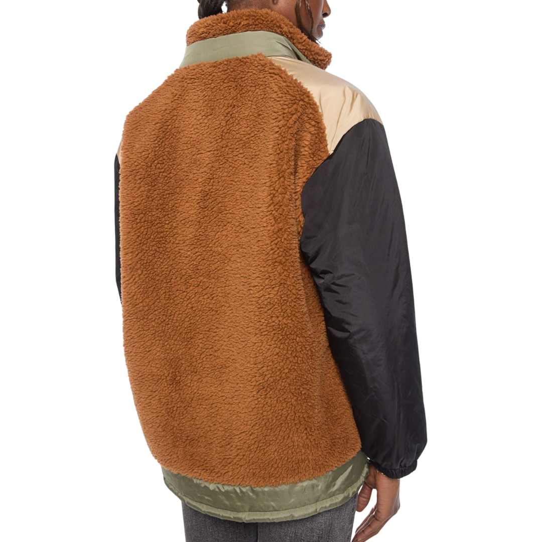 The Teddy Zip in Caramel Cafe
