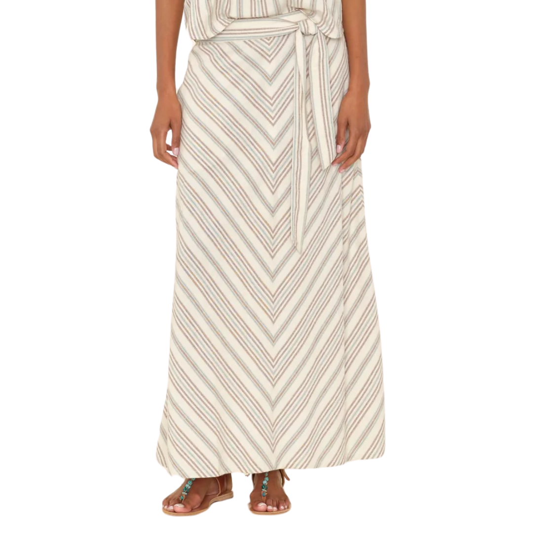 Mikayla Skirt in Ivory Sand