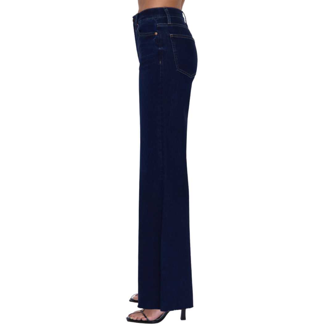 Izzy High Rise Wide Leg in Tristesse
