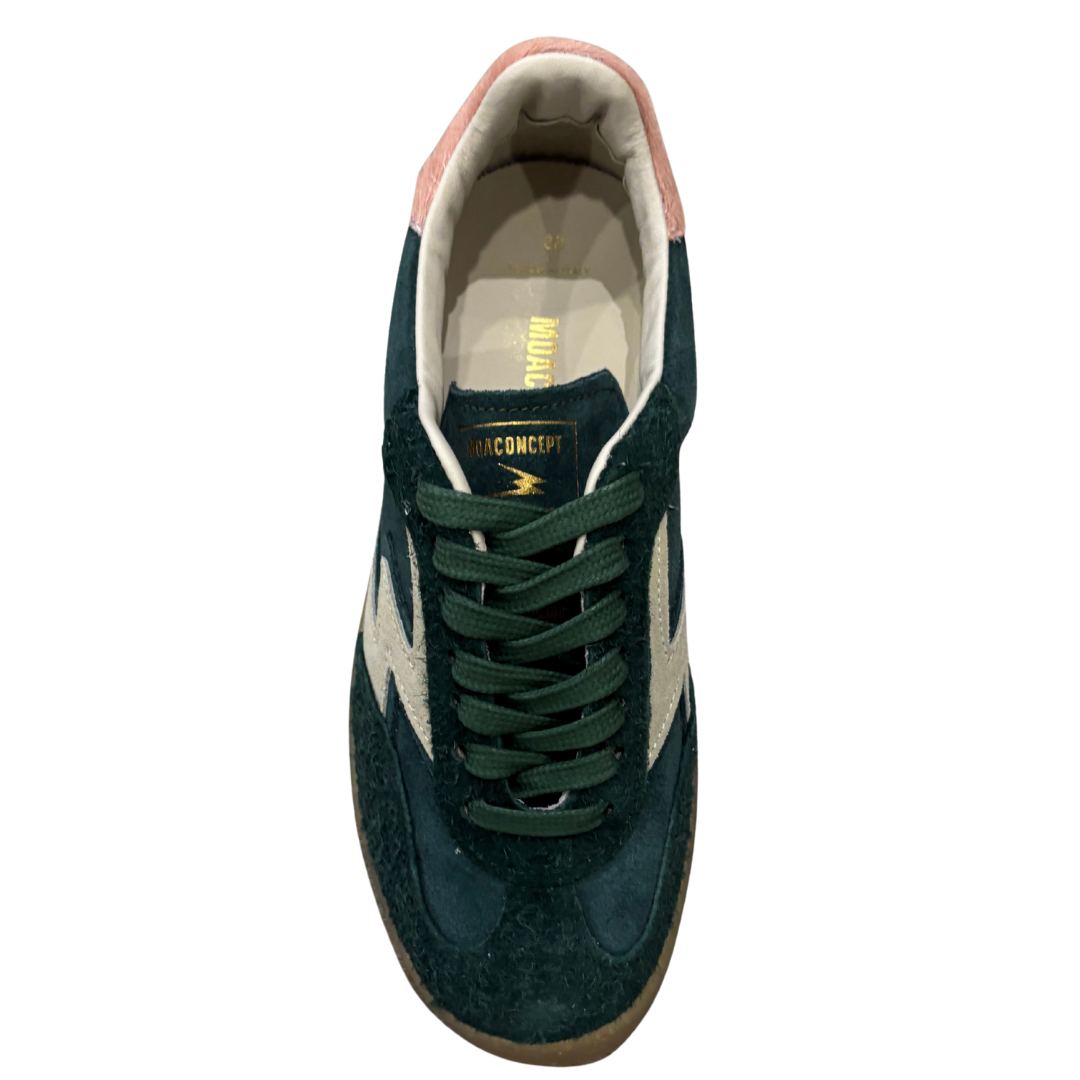 Master Club Sneaker in Dark Green