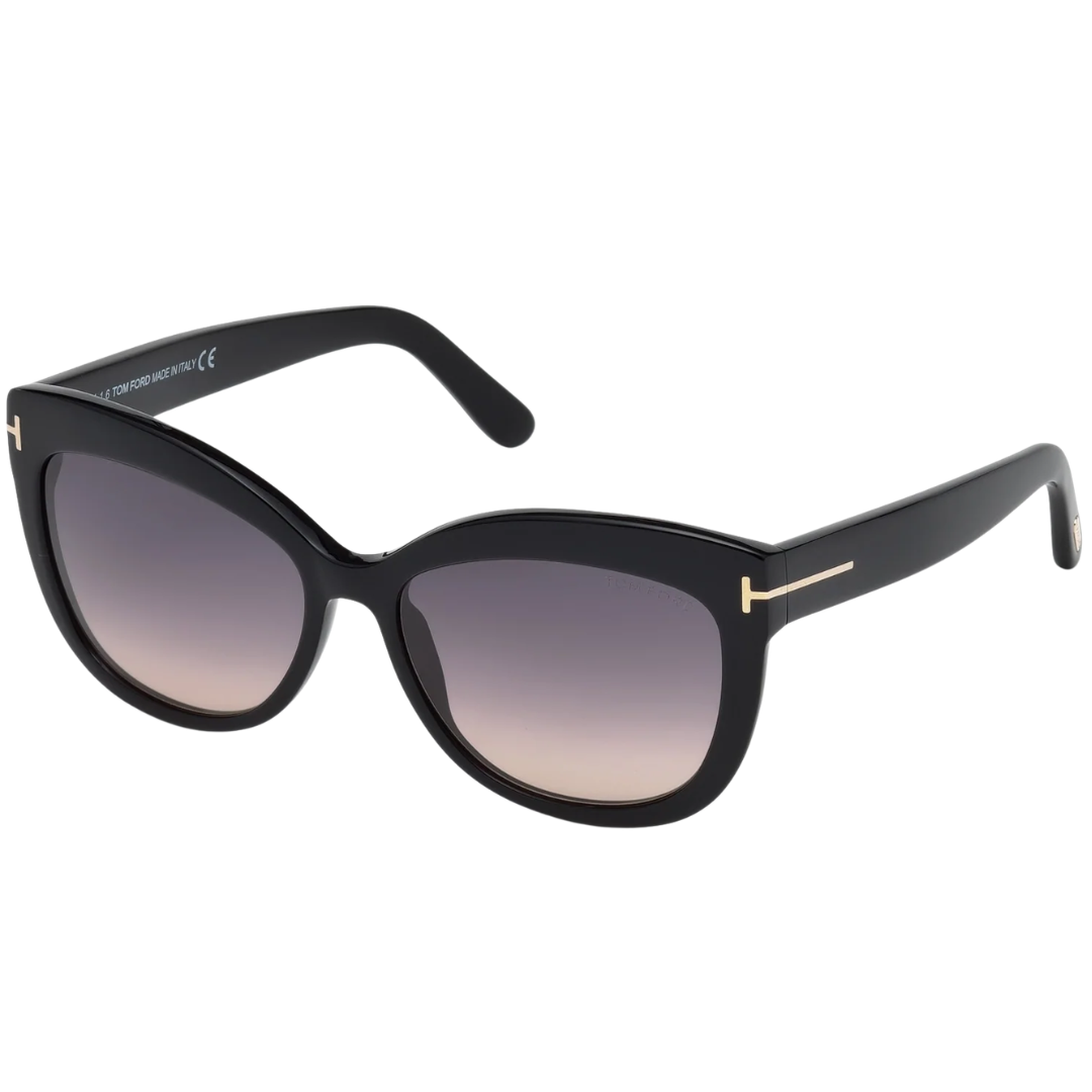 Alistair Sunglasses in Shiny Black