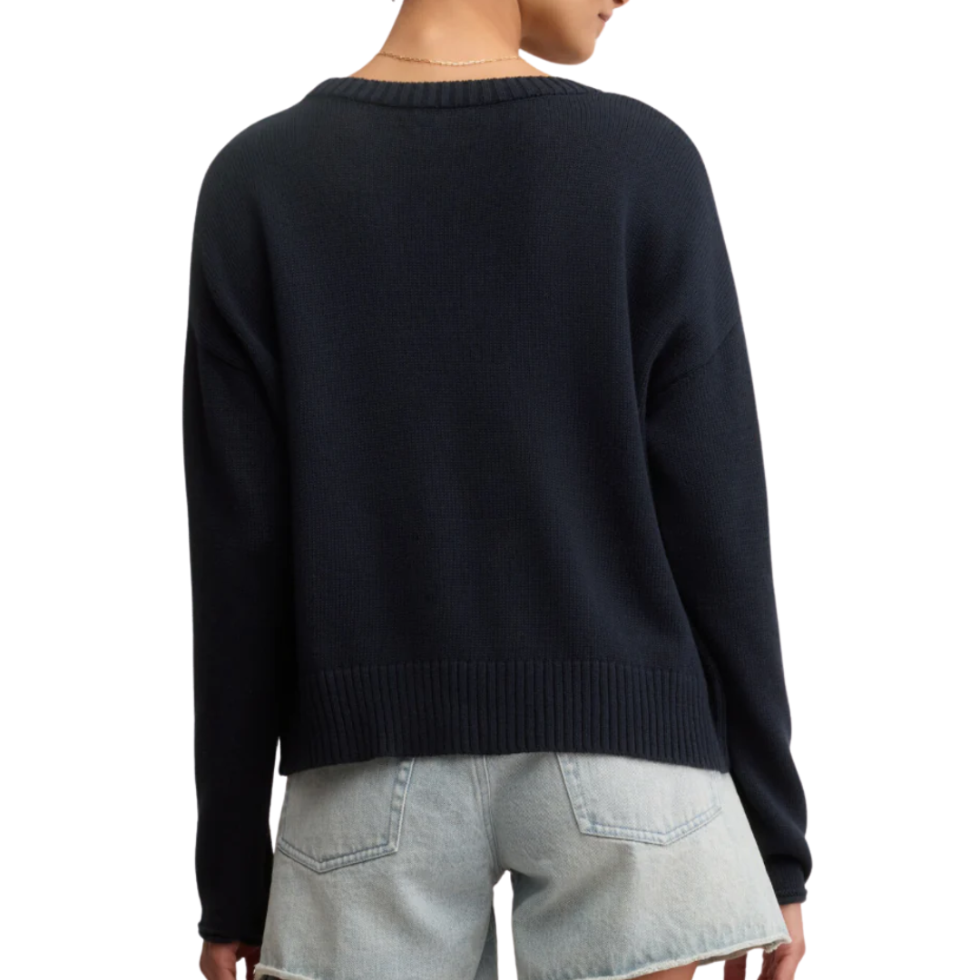 Sienna Patriot Sweater in Eclipse
