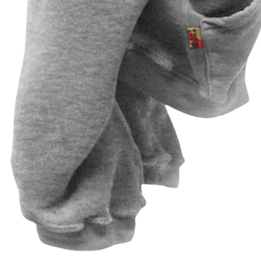 Basicgoodness Terry Fluff Hoodie in Heatheryumm