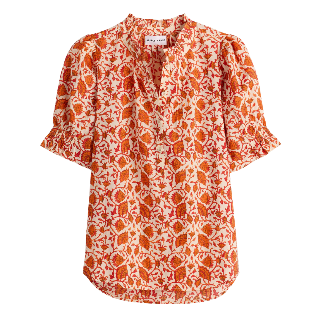 Los Altos Top in Night Blooms Sorbet