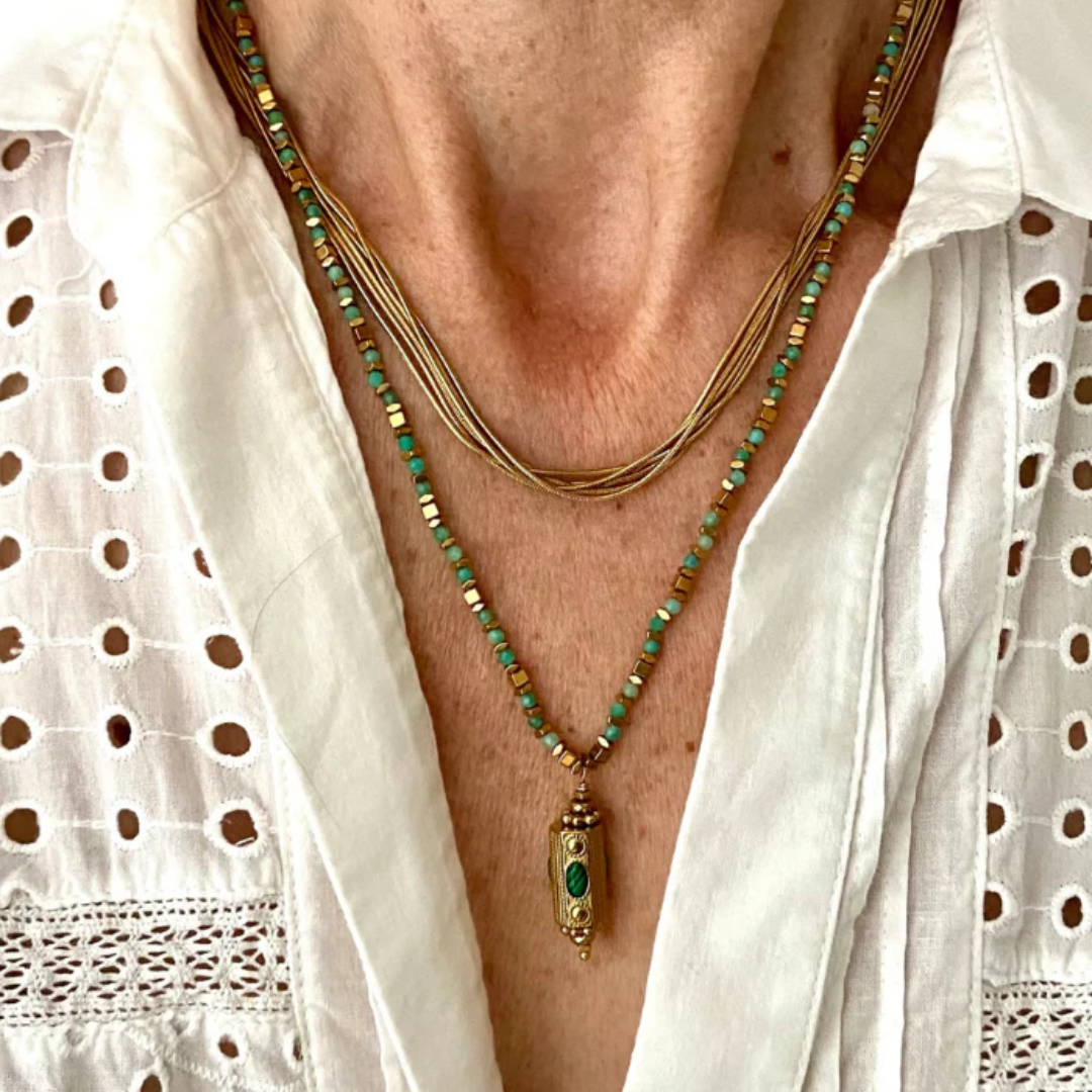 Khiva Necklace in Gold