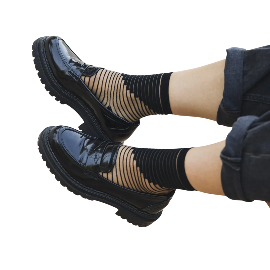 Shibuya Socks in Black