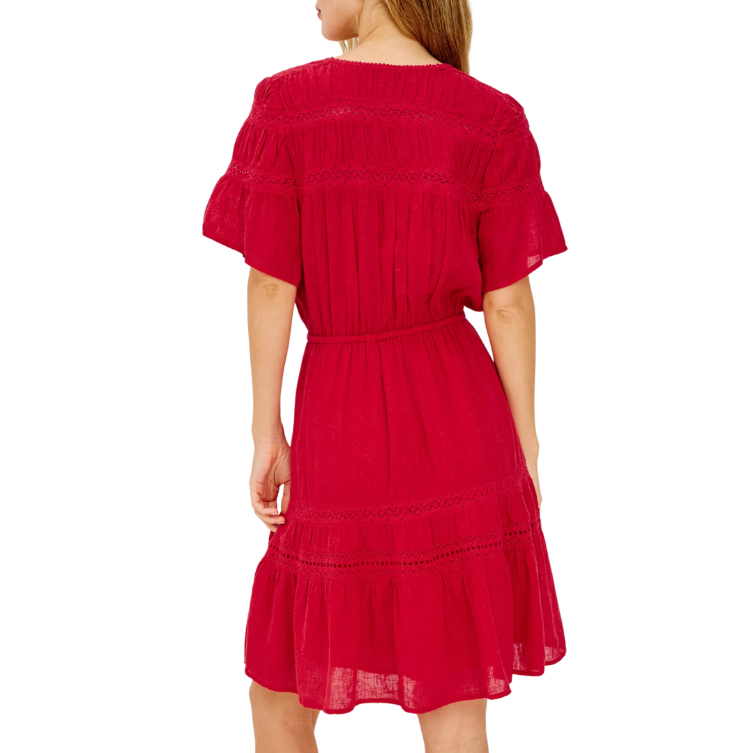 Winslow Dress in Tomato