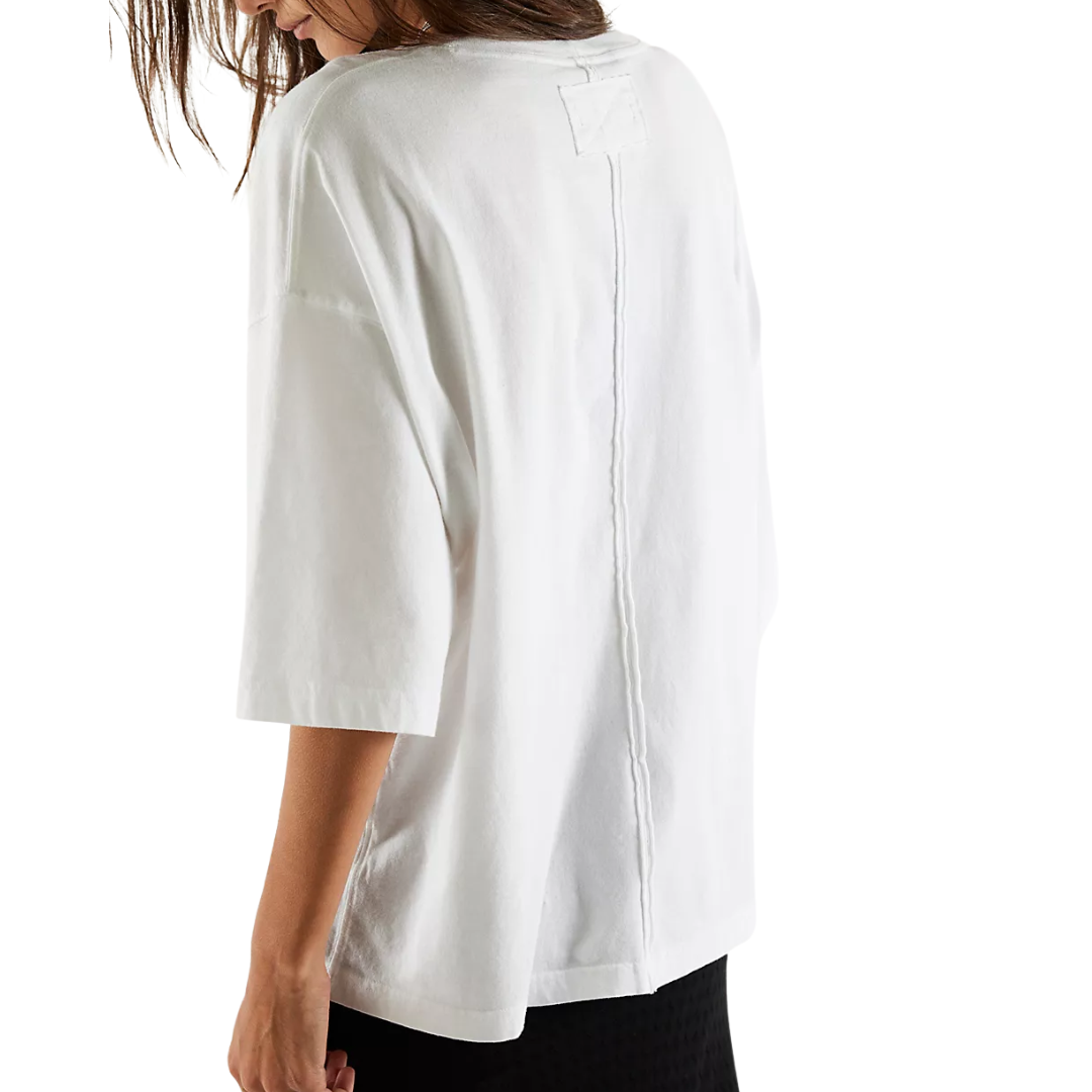 We The Free Perfect Oversized Tee in White