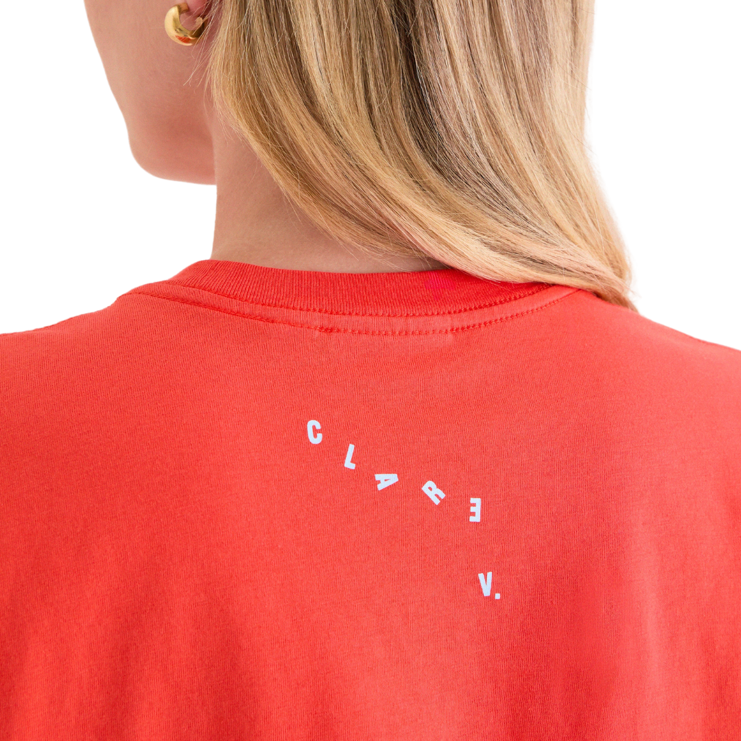 Original Tee Oui in Bright Poppy