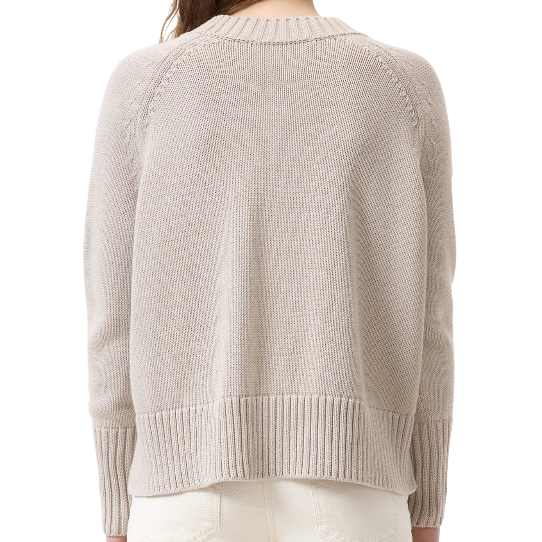 Knitted Jumper in Soft Beige