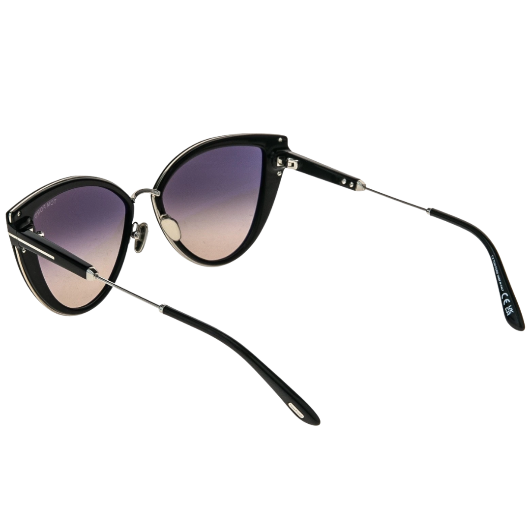 Anjelica Sunglasses in Black