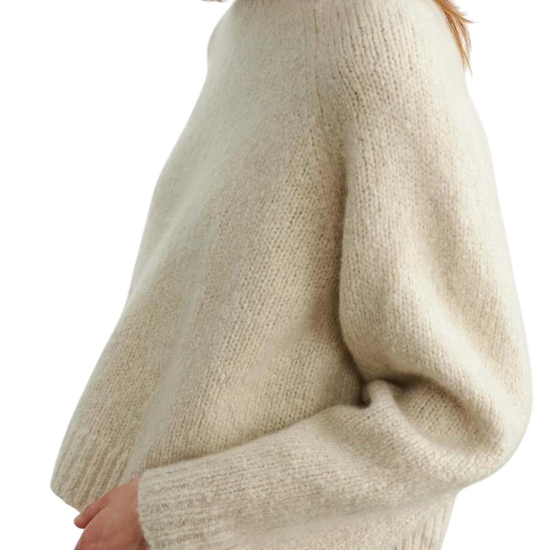 Tomaso Sweater in Beige Melange