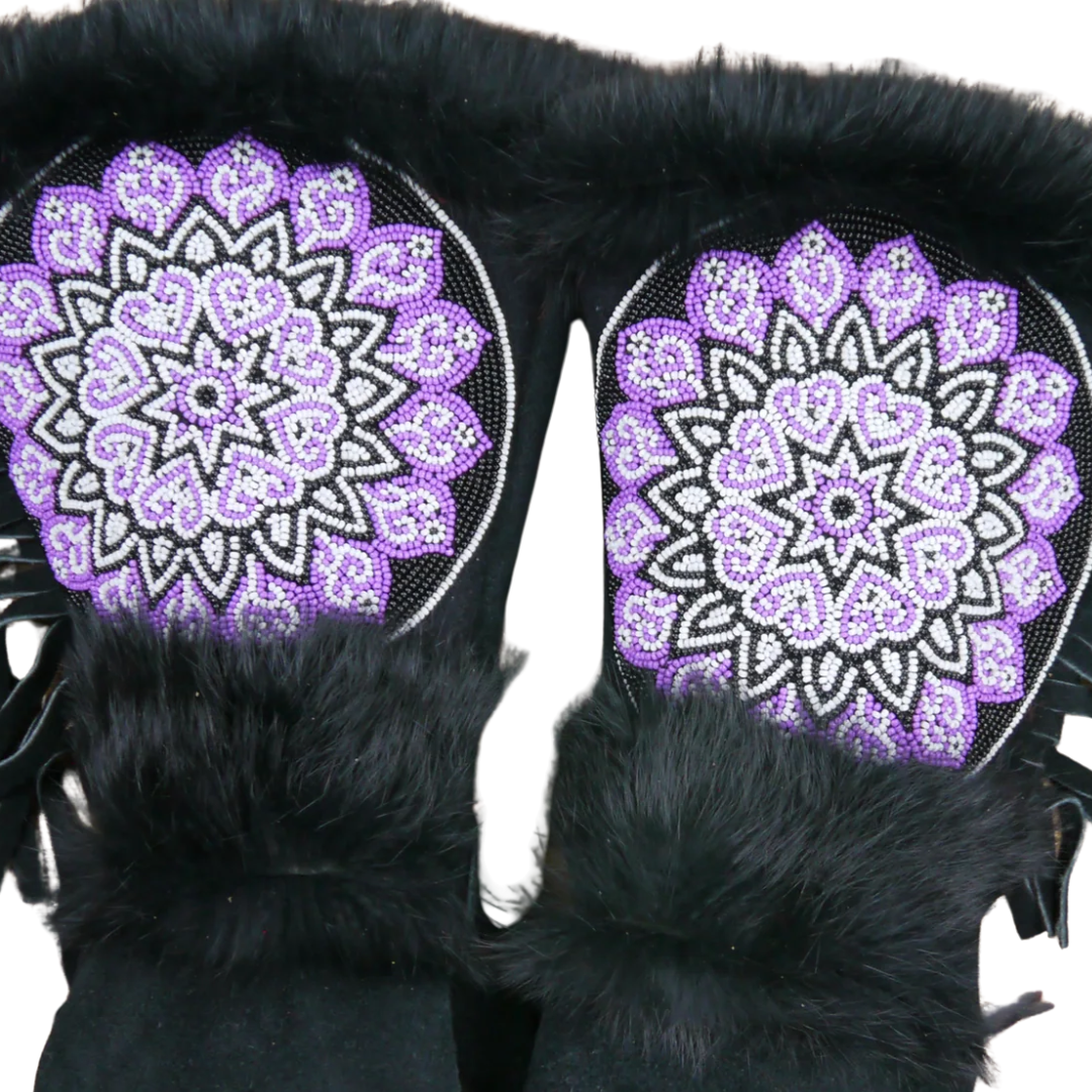 Peary Mittens in Black