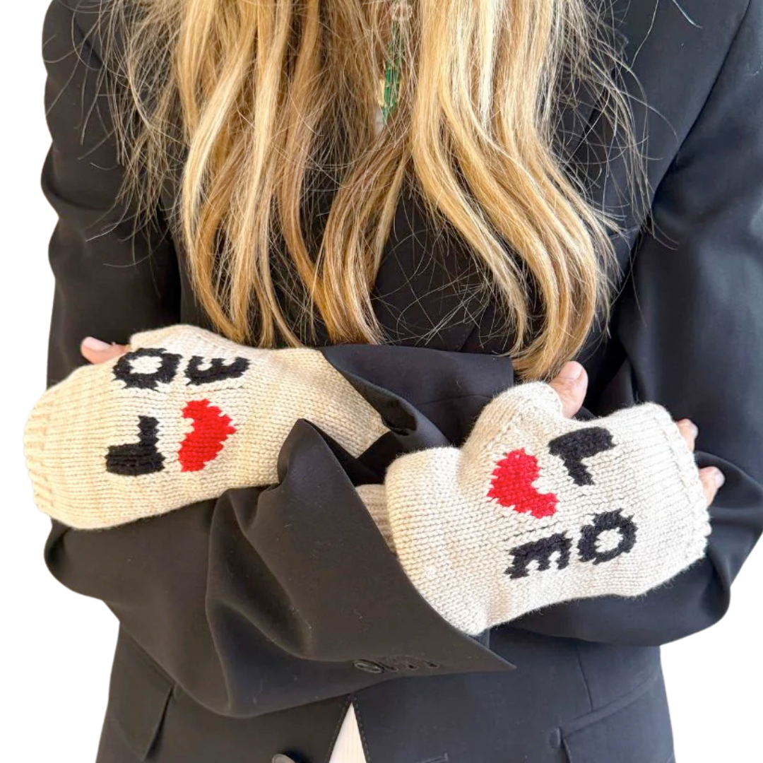 Love Squared Smittens in Natural