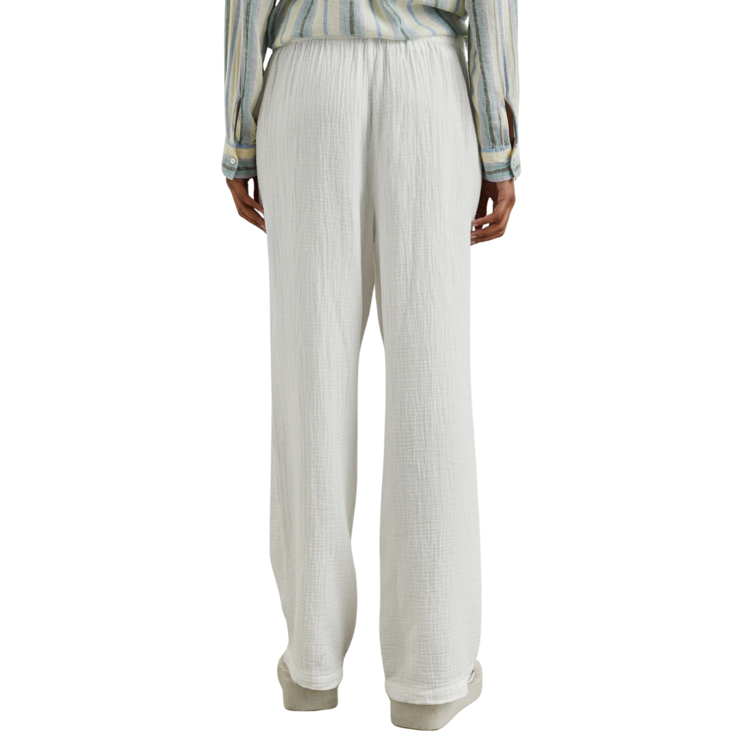 Emmie Pant in White Gauze